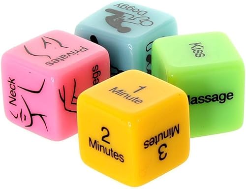 Little Genie Productions LIG72592 4 dados sexuales