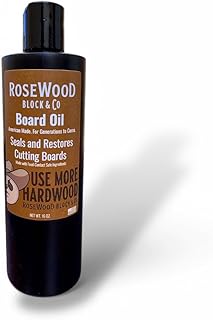 Oil, 16 oz, Food-Safe & Non-Toxic, Deep Wood Conditioning, Utensils and Wood Surfaces, Enhancing Natural Grain Patterns, Proudly Bottled and Packaged by RWB, Made in America
