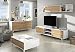 Mueble de salón, Comedor, Módulo TV + Estante, Modelo Zaiken Plus, Color...
