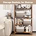 Goodpick Woven Storage Baskets for Organizing, Baby Gift Basket for Nursery, Toy Baskets Storage Kids, Decorative Basket 3 Pack, White & Brown, 13 x 10 x 9 Inches