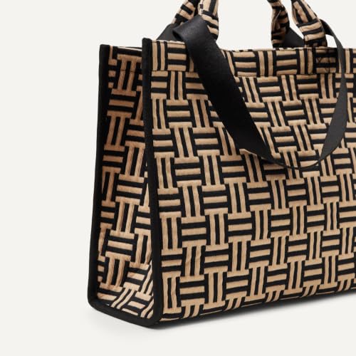 Bolso Tote Jacquard para Mujer Amazon Essentials miniatura 3