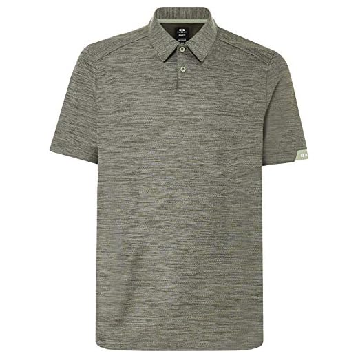 Oakley Men's AERO Ellipse Polo 2.0, Uniform Green, Large