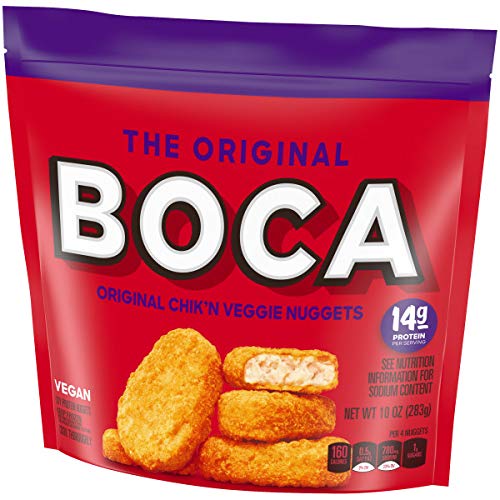 BOCA Original Vegan Chik'n Veggie Nuggets (10 oz Bag)
