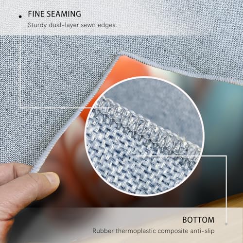 Tapis de salon anti-glisse pour sécuriser et décorer votre cuisine - 7