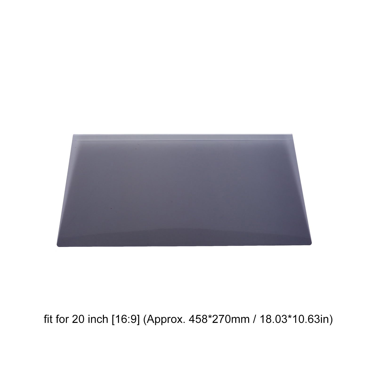 Zunate Filtro de Pantalla de Privacidad 16:9, Bloqueo de Luz Azul (20 Pulgadas) | Protector de filtro de pantalla de privacidad colgante, panel acrílico que bloquea la luz azul, protección para los ojos,
