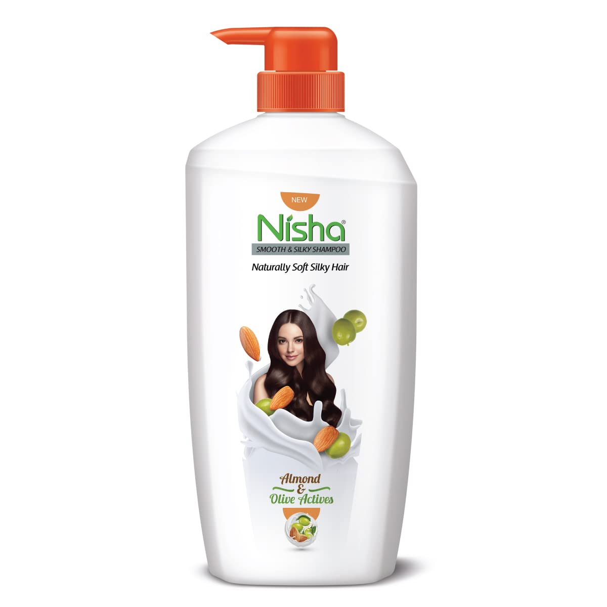 Sponsored Ad - Almond & Olive Actives Shampoo For Smooth Soft Silky Hair, 650 ML