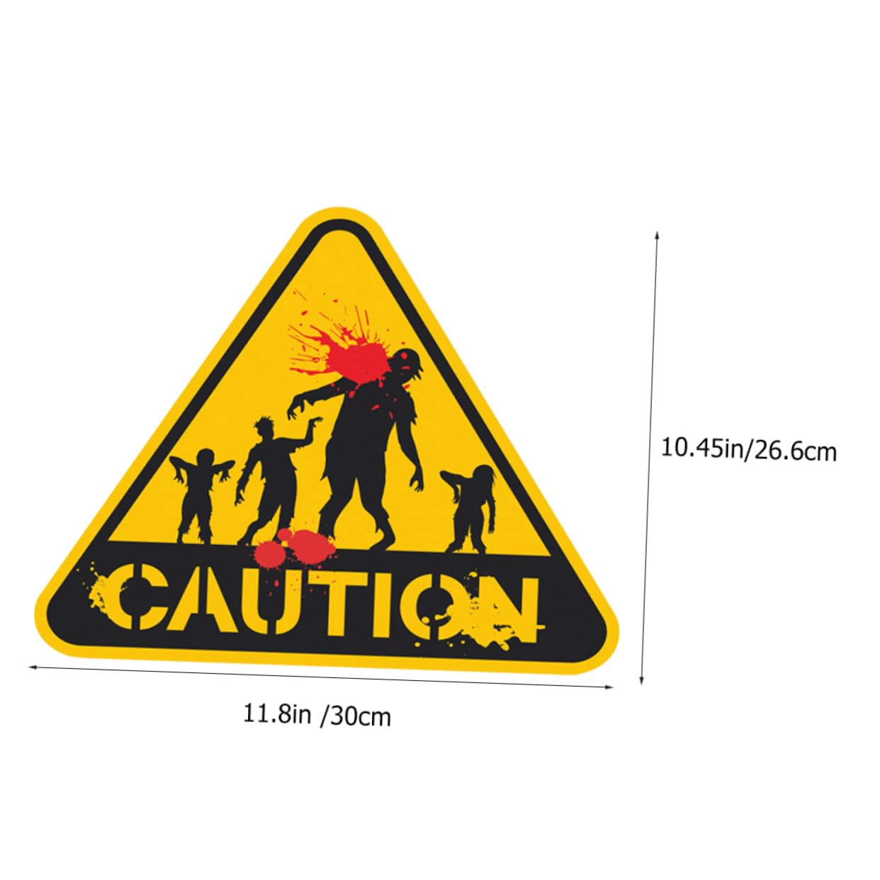 テロルの警告 ポスター Amazon.co.jp: Toyvian 2個 危険警告標識 お化け屋敷の警告標識