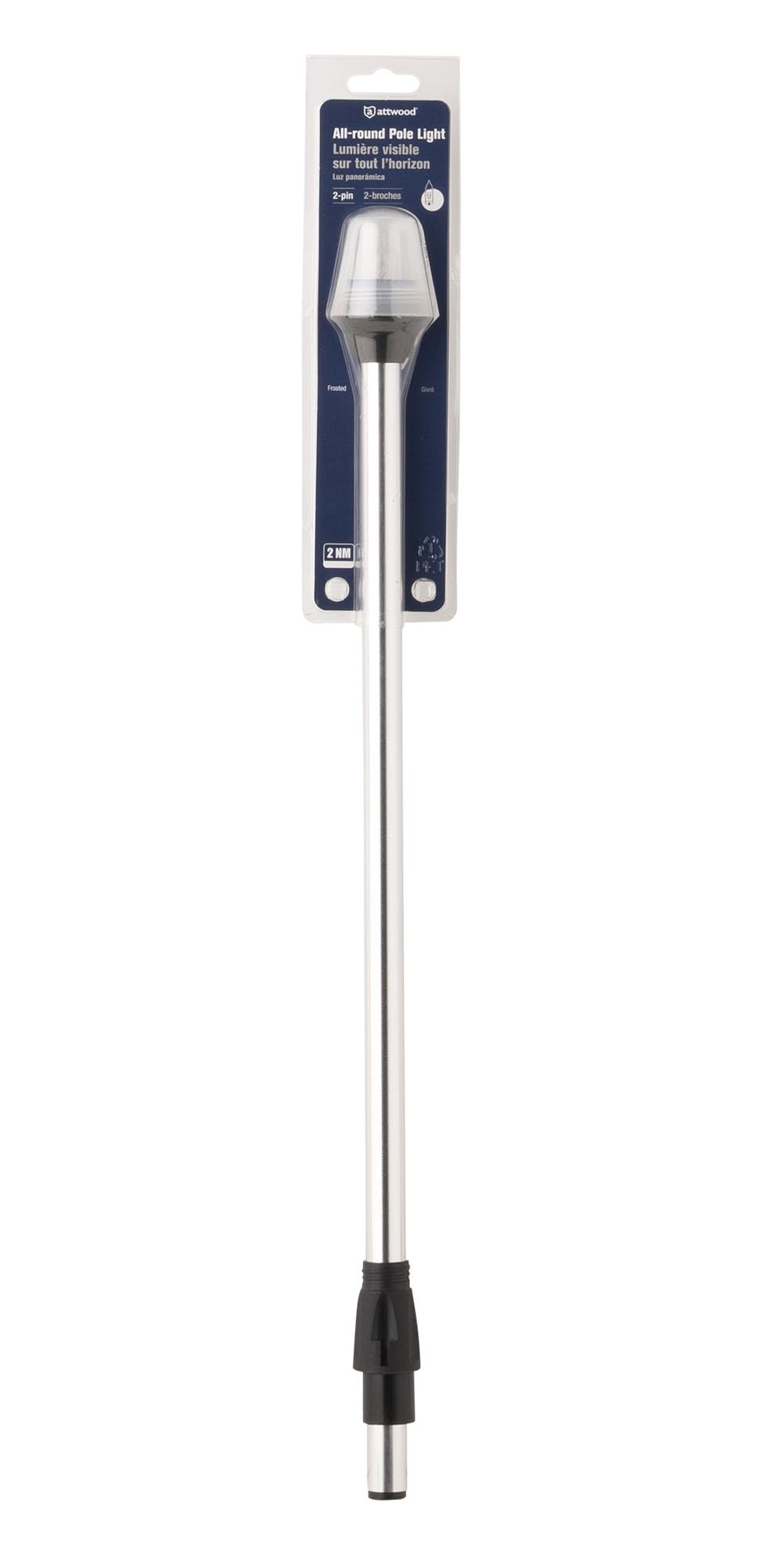 Attwood 5110-24-7 Luce un Orizzonte Trasparente, 61 cm