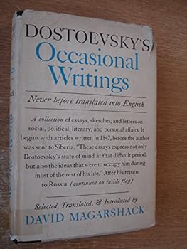 Dostoevsky's Occasional Writings