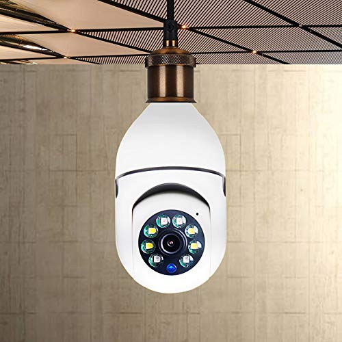 Caméra PTZ WiFi E27 haute performance avec vision couleur nocturne et audio - 6