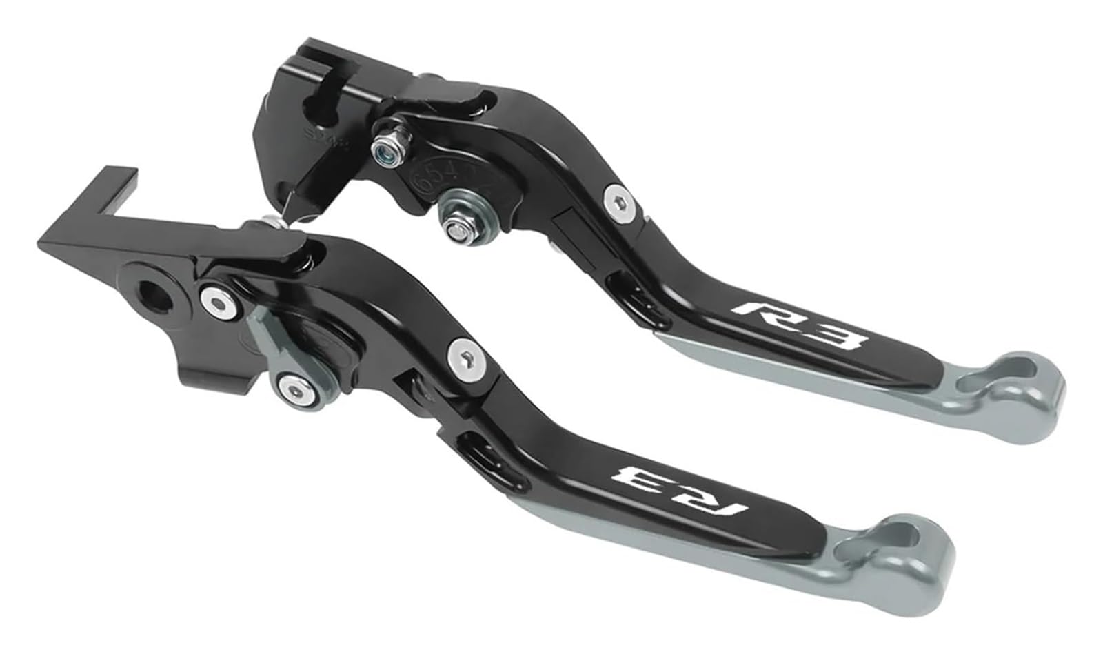 ASDGHJF for Yamaha YZF R3 YZFR3 2015-2022 Motorcycle CNC Adjustable Folding Brake Clutch Levers Handle