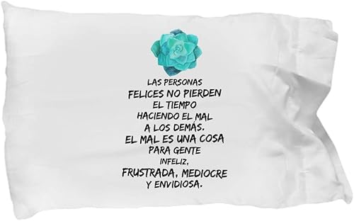 Regalo para Amigos | Funda de cama para Hermana | Perfecto Regalo para graduados, profesionales y estudiantes | Funda de almohada con afirmaciones