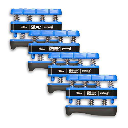 Prohands Gripmaster Hand Exerciser Finger Exerciser Hand Grip Strengthener Spring-Loaded Finger-Piston System Isolate & Exercise Each Finger product thumbnail 10