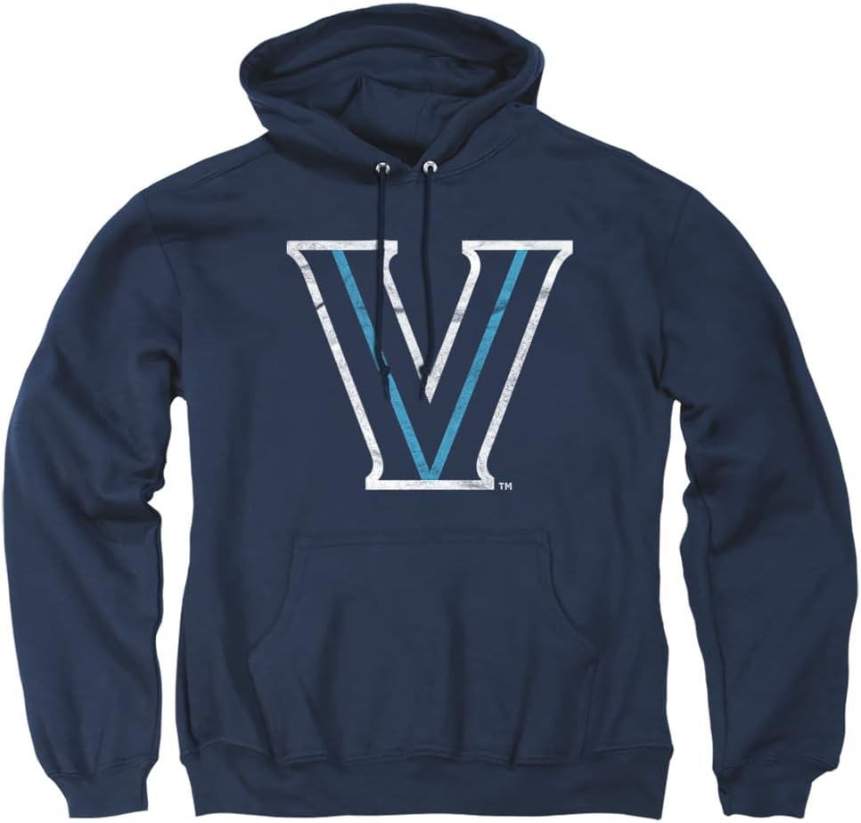 LOGOVISION Official Collegiate Distressed Primary Logo Adult Pullover Hoodie Collection