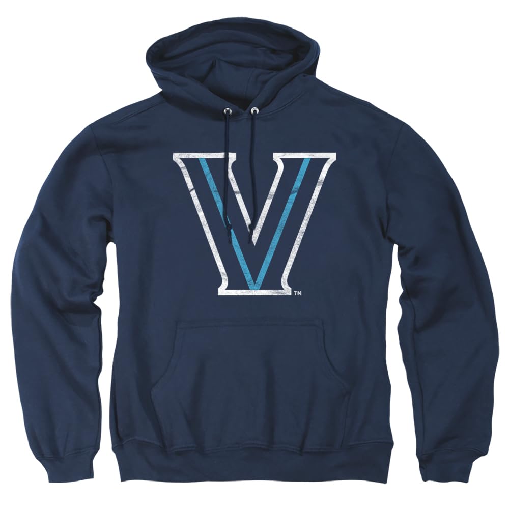 LOGOVISION Official Collegiate Distressed Primary Logo Adult Pullover Hoodie Collection — view 498