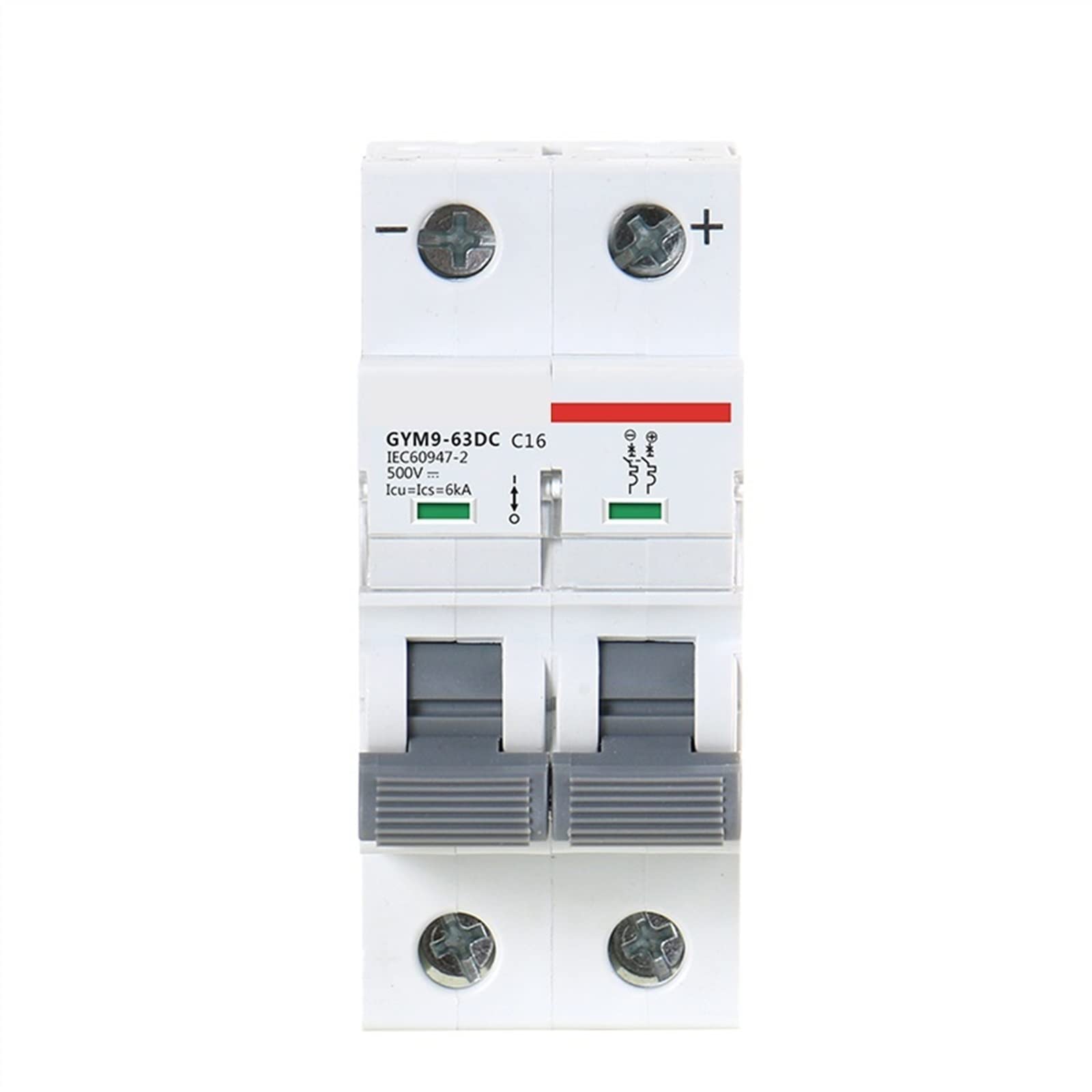 6KA 2P 500V 6A 10A 16A 25A 32A 40A 50A 63A 16A 25A 32A 40A 50A 63A 1PC (25A)