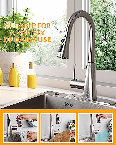 Hibbent cUPC Certified Kitchen Faucet Head Replacement with 15 Adapters - image 8