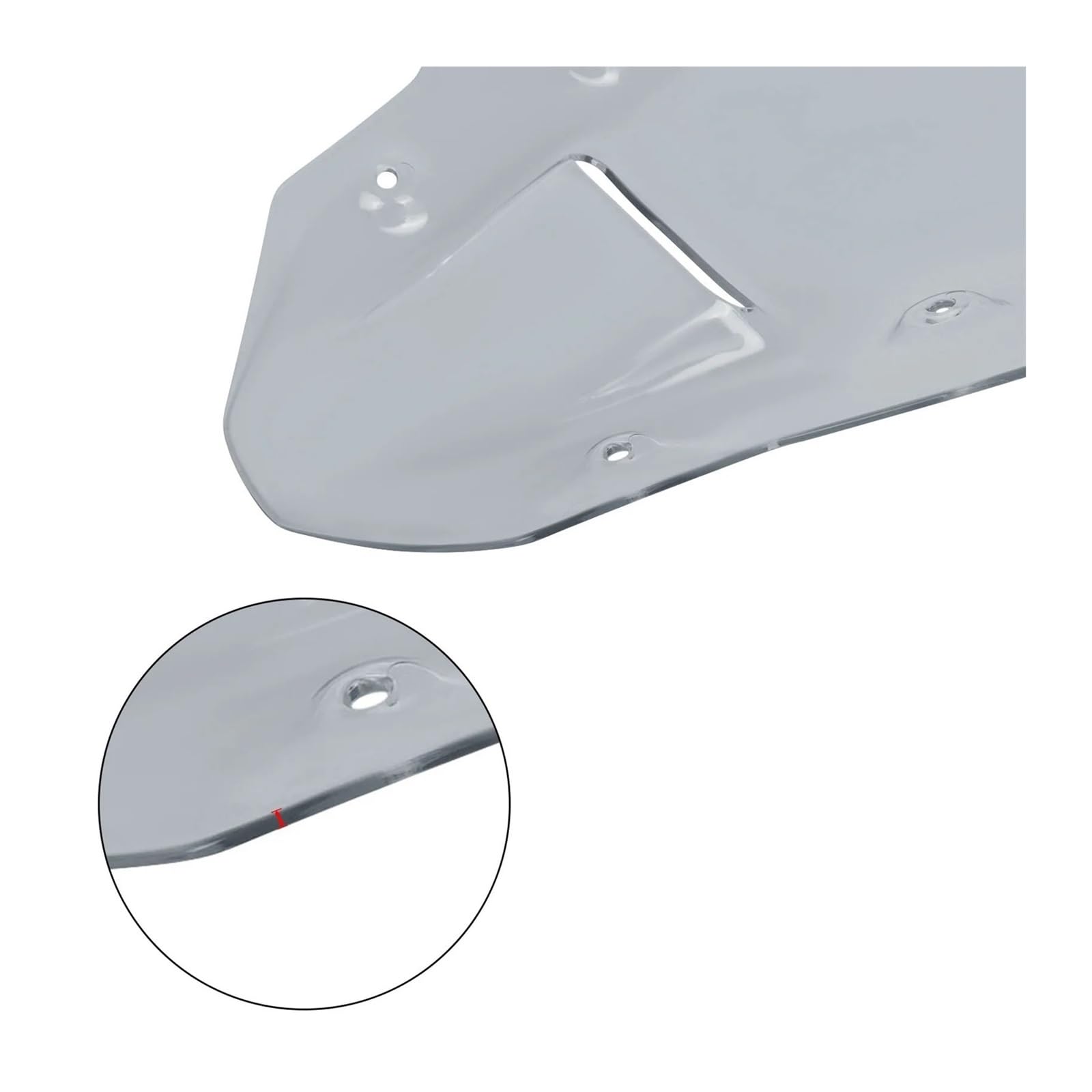 Parabrezza Moto XL 750 Parabrezza Parabrezza Compatibile Con Honda | XL750 Transalp 2025 2026- Accessori moto protezione deflettore parabrezza(Light smoke)