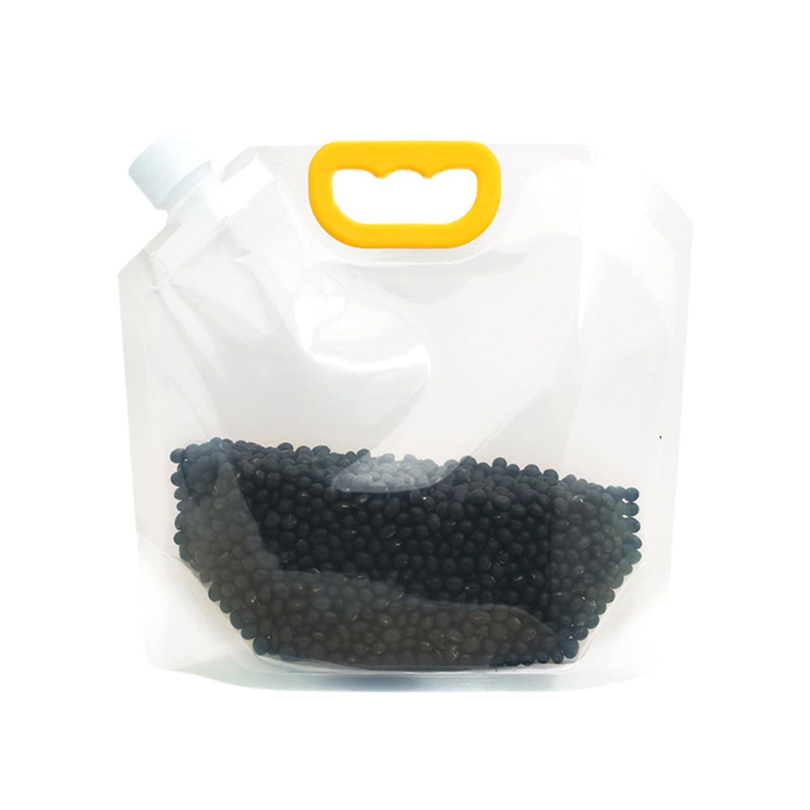 5 sacchetti d'acqua pieghevoli, 5 L/10 L, borraccia pieghevole con rubinetto e coperchio, borsa acqua potabile contenitore acqua sacchetto acqua serbatoio acqua flessibile per campeggio auto viaggio