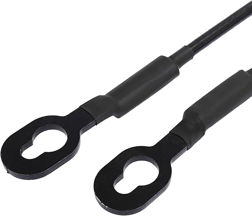 Miniatura 6 de X AUTOHAUX Par de cables traseros de portón Correas de soporte de compuerta elevadora Pickup para Chevy S10 1994-1998 2000-2004 38534 15683449