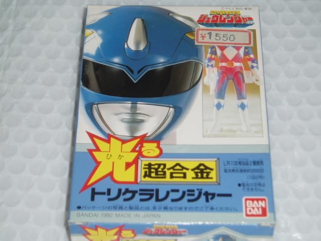 BANDAI - 戦隊！光る超合金ジュウレンジャー/マンモス、プテラ、ティラノ、トリケラ、タイガー BANDAI - 戦隊！光る超合金ジュウレンジャー/マンモス、プテラ