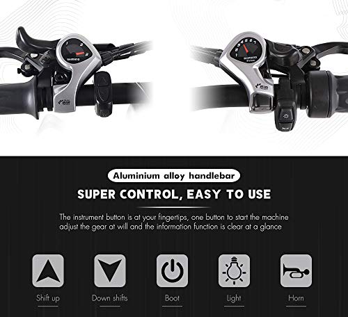 Electric bike,26''Electric Mountainbike, E-bike for mens - Image 7
