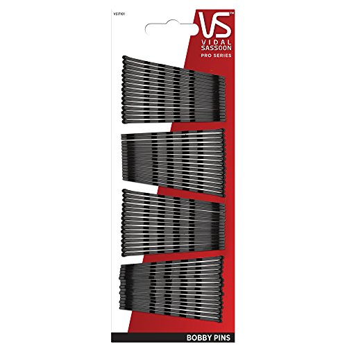 Vidal Sassoon Bobby Pins, Black, 60 Count