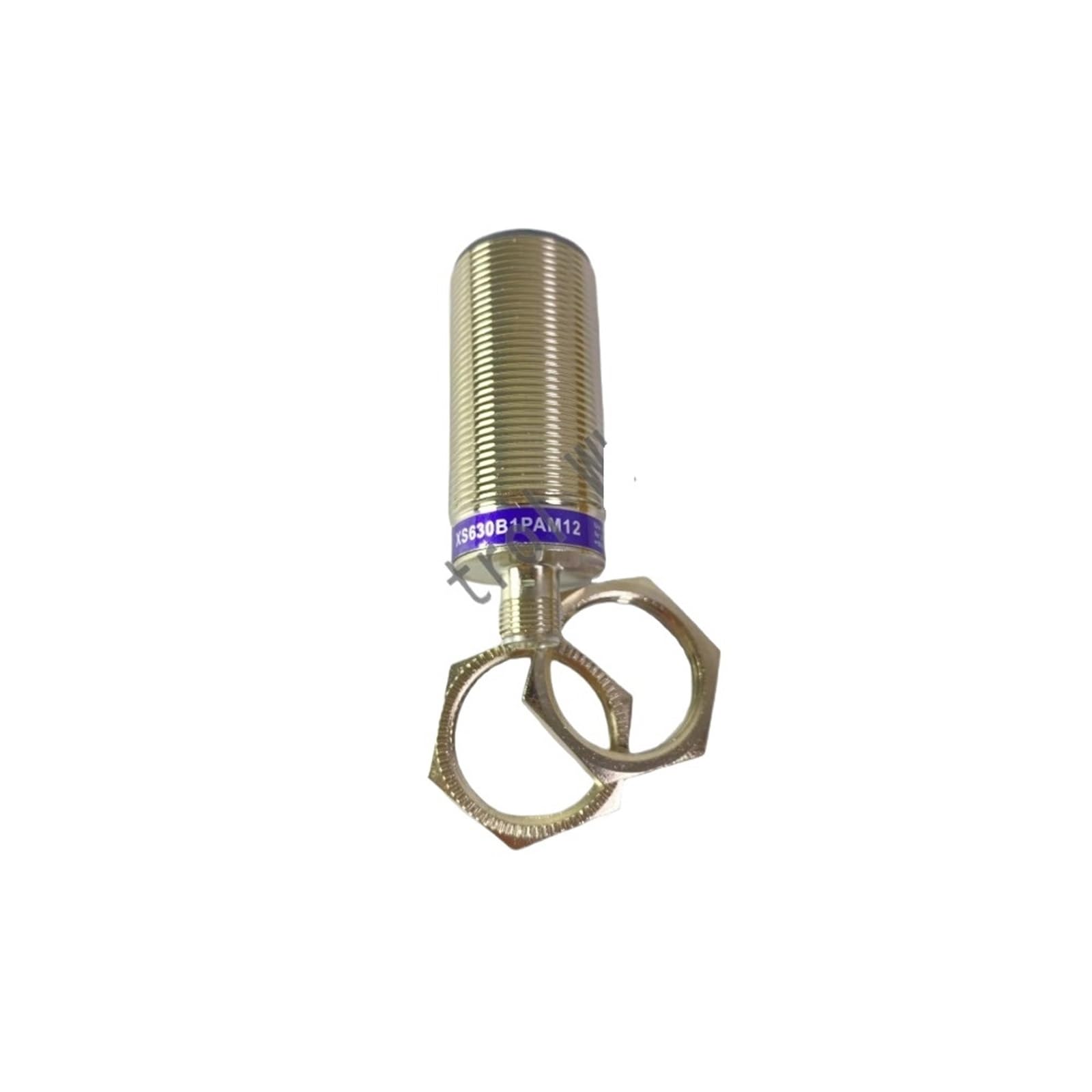 Sensor XS630B1PAM12 con detección inductiva PNP estable y conector rápido M12 para maquinaria