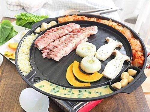 Amazon | 韓国BBQ サムギョプサルグリルパン 〈ホームパーティー・焼肉