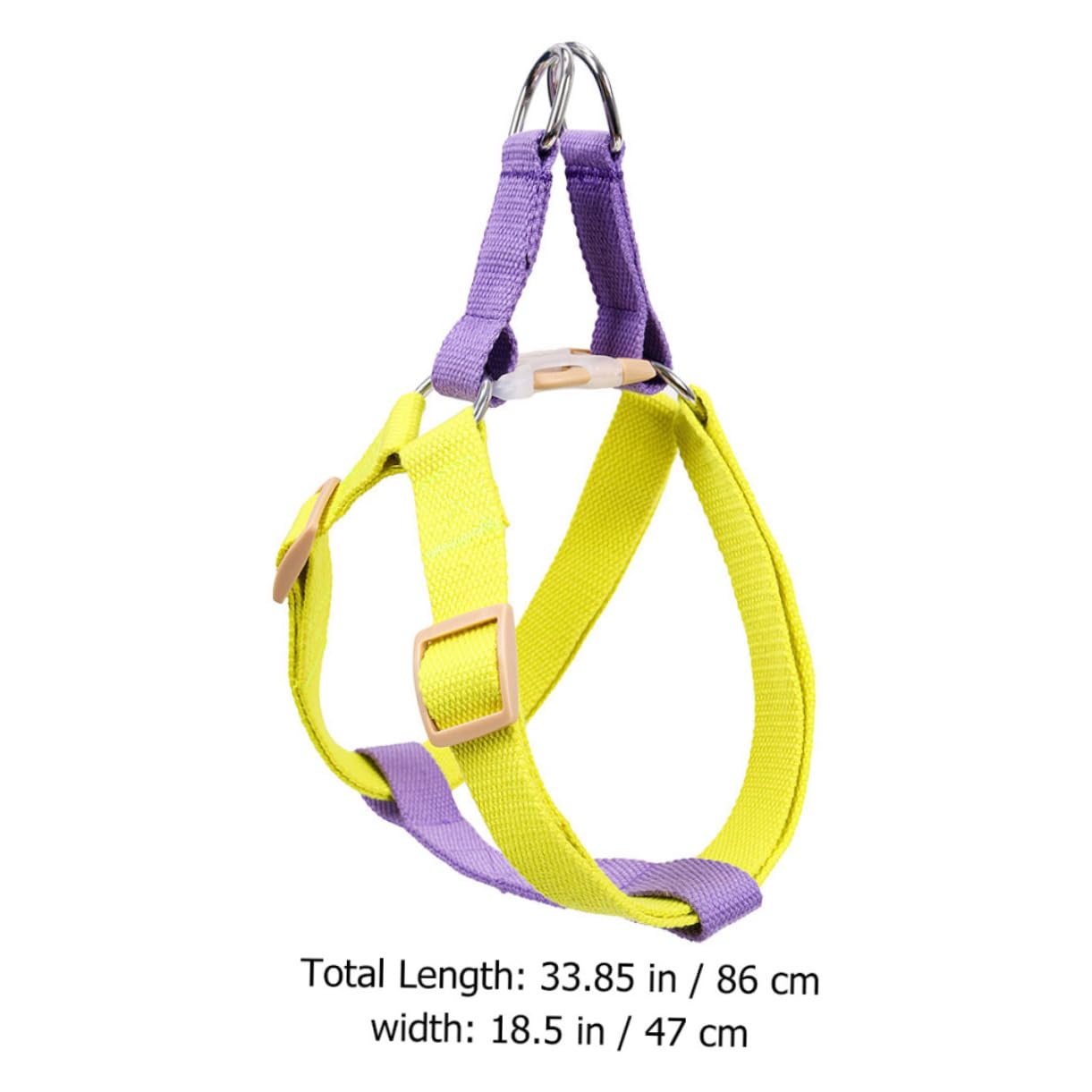 INOOMP 2pezzi Pettorina Regolabile Per Per All Vestizione Comfort Per Domestici Colori e Resistente