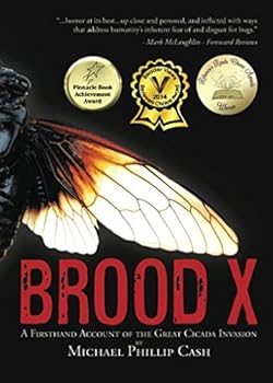 Paperback Brood X: A Firsthand Account of the Great Cicada Invasion Book