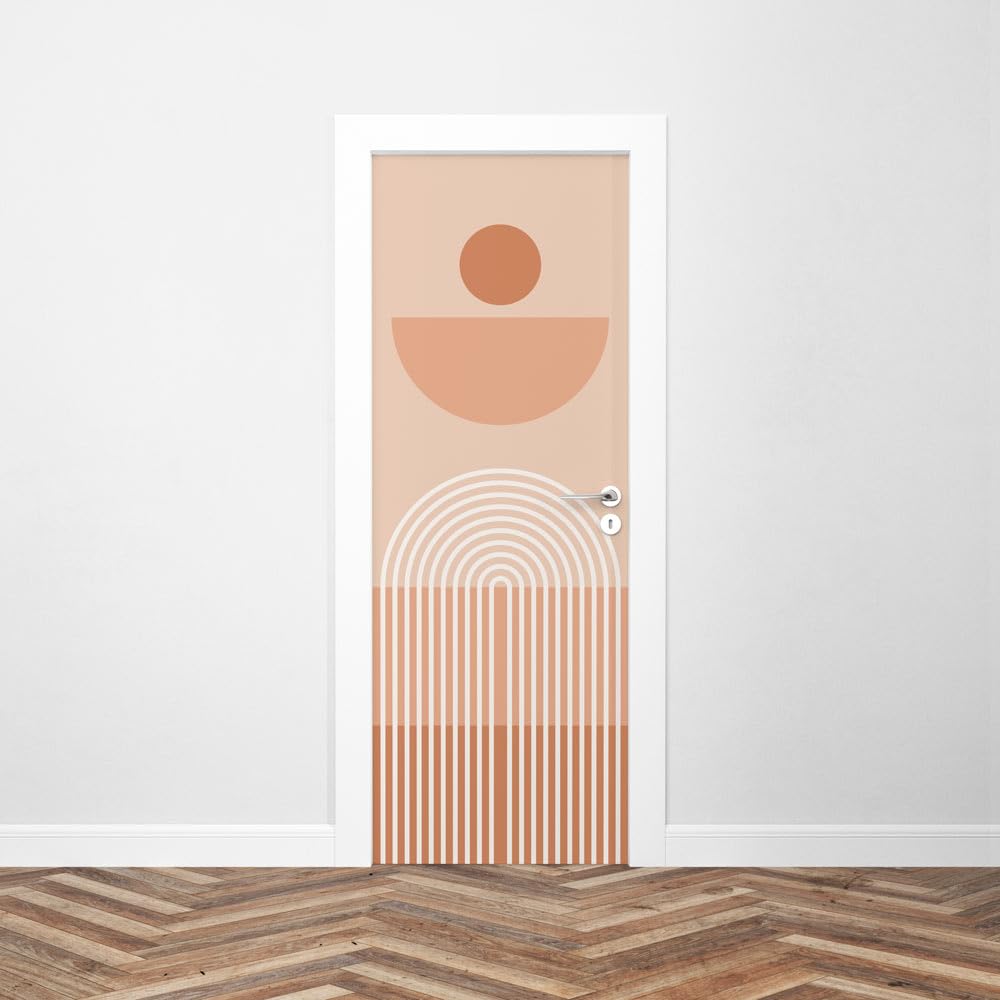 Sticker Porte Arche Terracotta 204 x 73 cm
