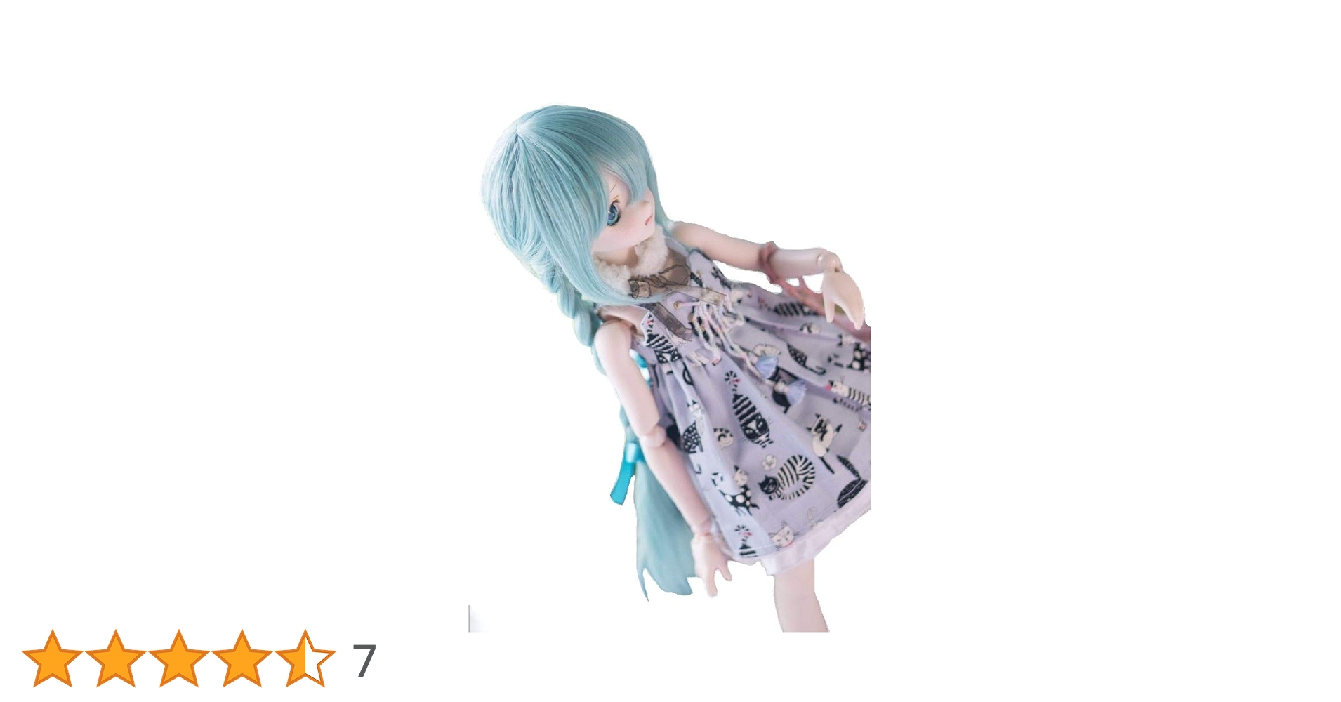 Amazon | YR EARTH ドール用 耐熱 ウィッグ 8～9インチ カツラ