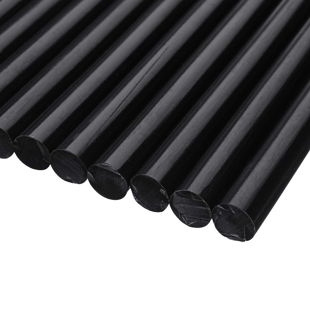 50Pcs 11Mm X 200Mm Stick Di Colla A Caldo Nero Adesivo Per Riparazione Modello Artigianale Fai-Da-Te