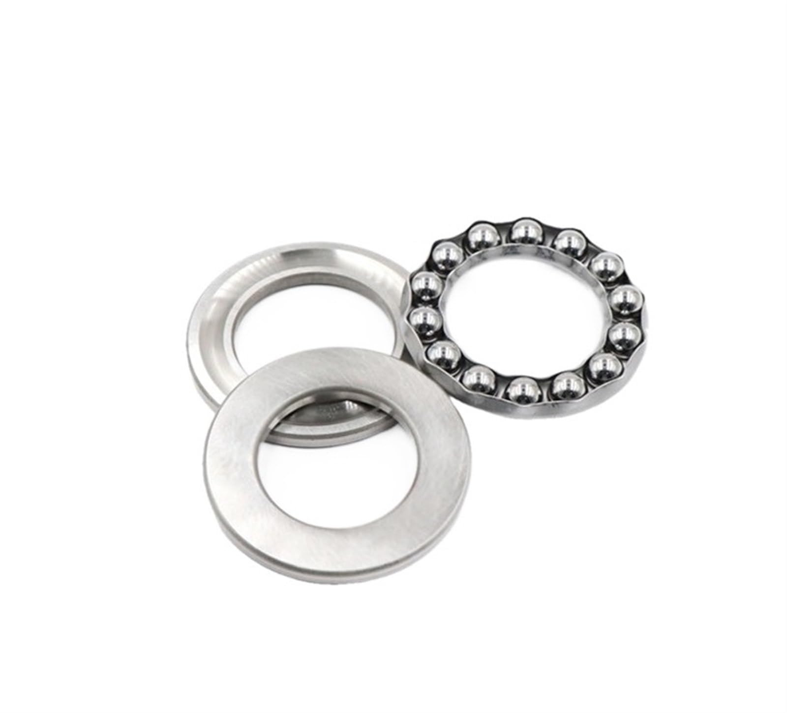 VSPPJYFG Bimetal Seal Shield Micro deep Groove Bearing 2-4pcs Plane Thrust Bearing 51100 51101 51102 51103 51104 51105 51106 51107(51100 10x24x9,2.5)