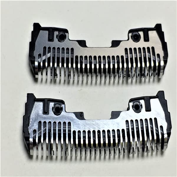 2X Shaver Razor Head Inner Blade Cutter Compatible with Panasonic ES-LV7C ES-LV7D ES-LV7G ES-LV7H ES-LV7U ES-LV7V ES-LV9D ES-LV9DX ES-LV9E ES-LV9EX ES-LV9F ES-LV9FX ES-LV9U ES-LV9V Beard Parts