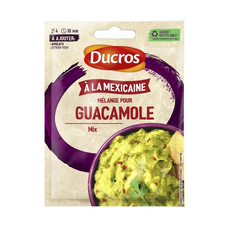 DUCROS - Sachet Mélange Pour Guacamole 20G - Lot De 4