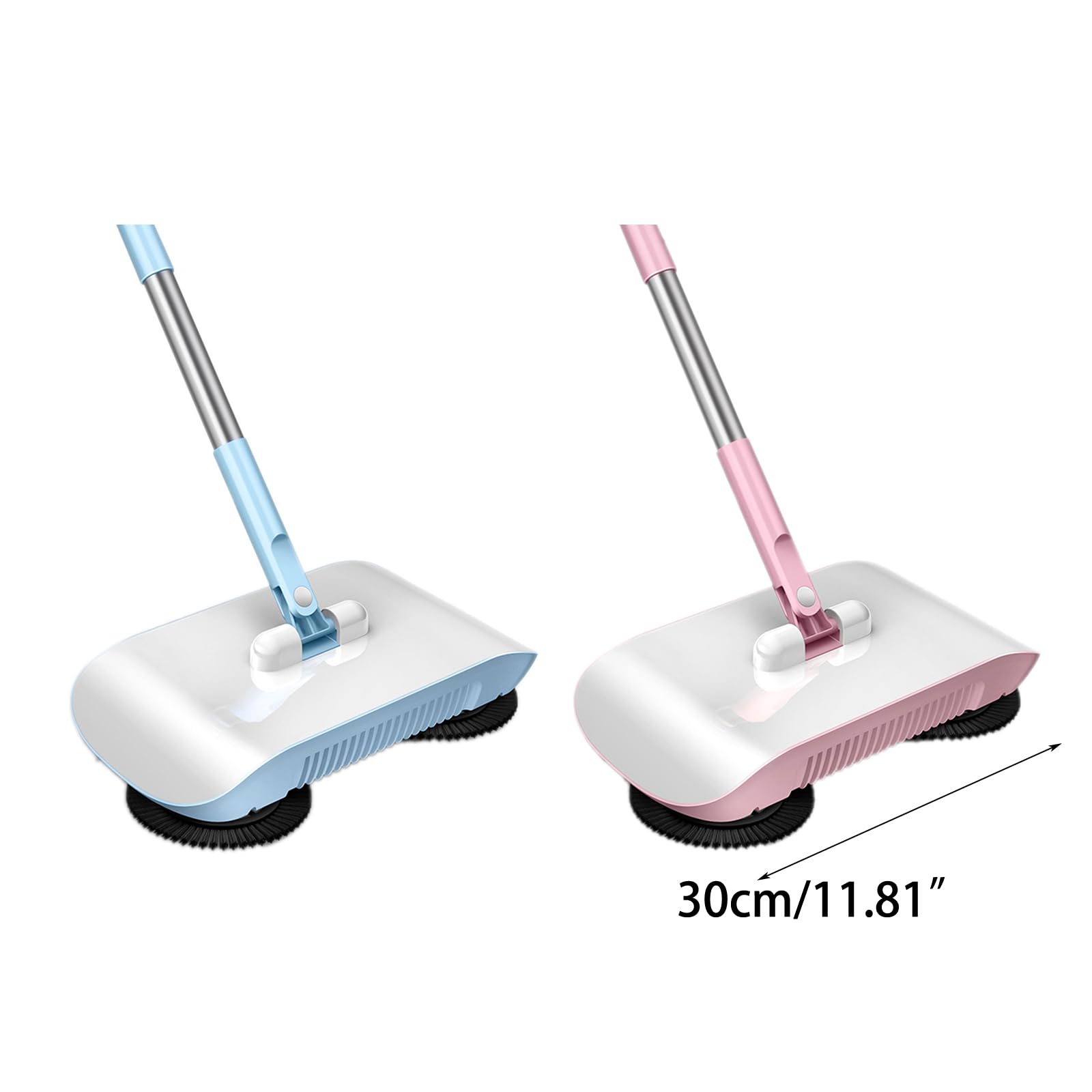 Balayeuse À Main Automatique Balayeuse De 2 en 1 Balai Pelle À Poussière Balayeuse De Nettoyage Domestique Machine De Nettoyage Portable