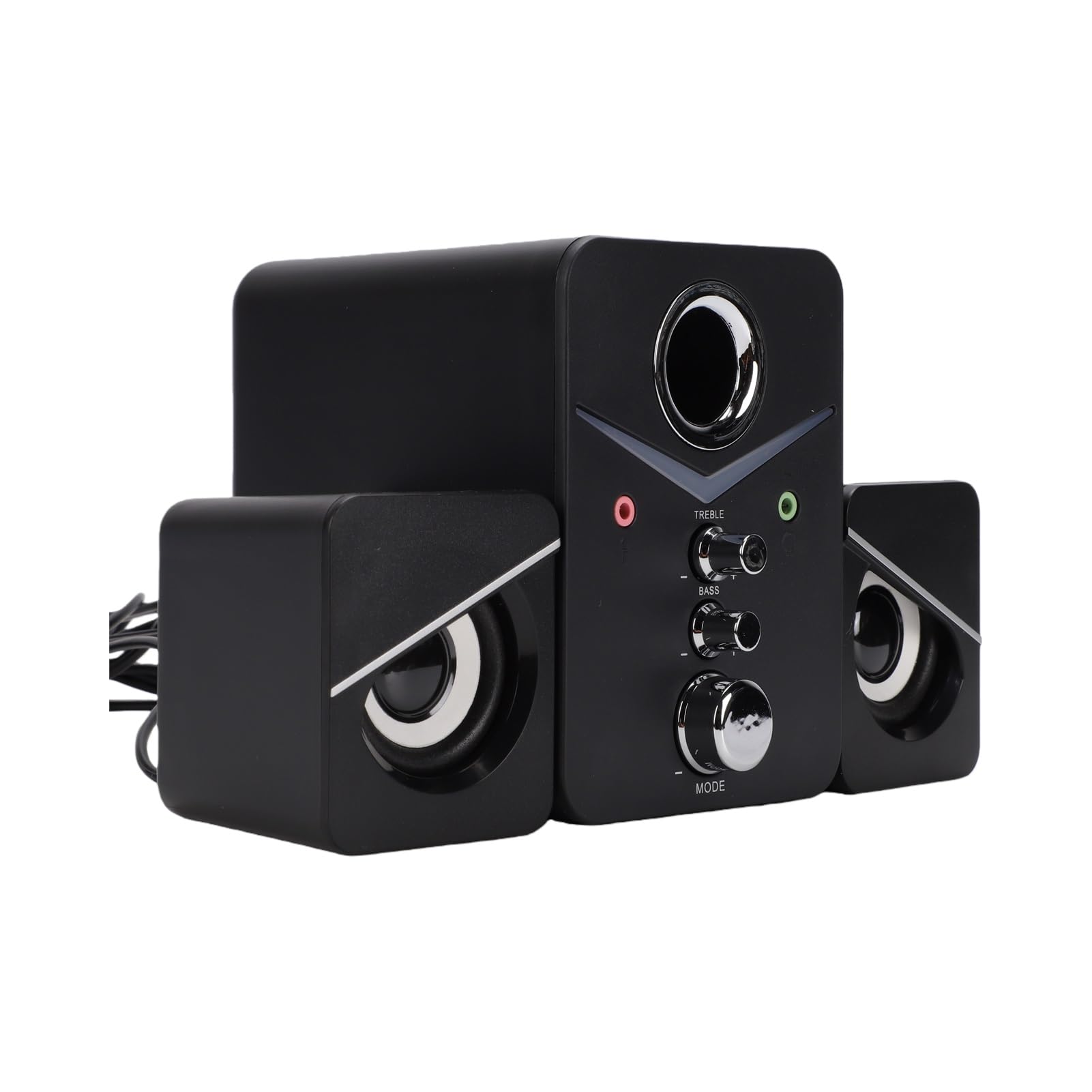 Casse per Computer, Alimentate Tramite USB, Bluetooth 10m, Canale