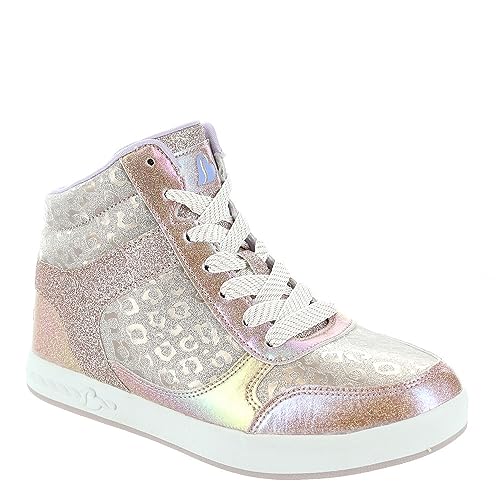 Skechers Girl's Street Standouts 2.0-Leopard Shine Sneaker - Main Image