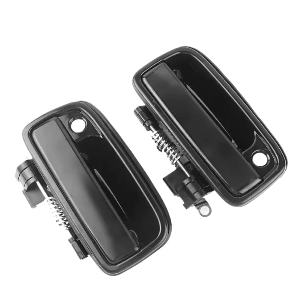 Hzrkpkbue Onecolor Front Outside Outer Door Handles Compatible With Tacoma Dlx 2-Door 1995-2003 2.4L 2.7L 3.4L V6