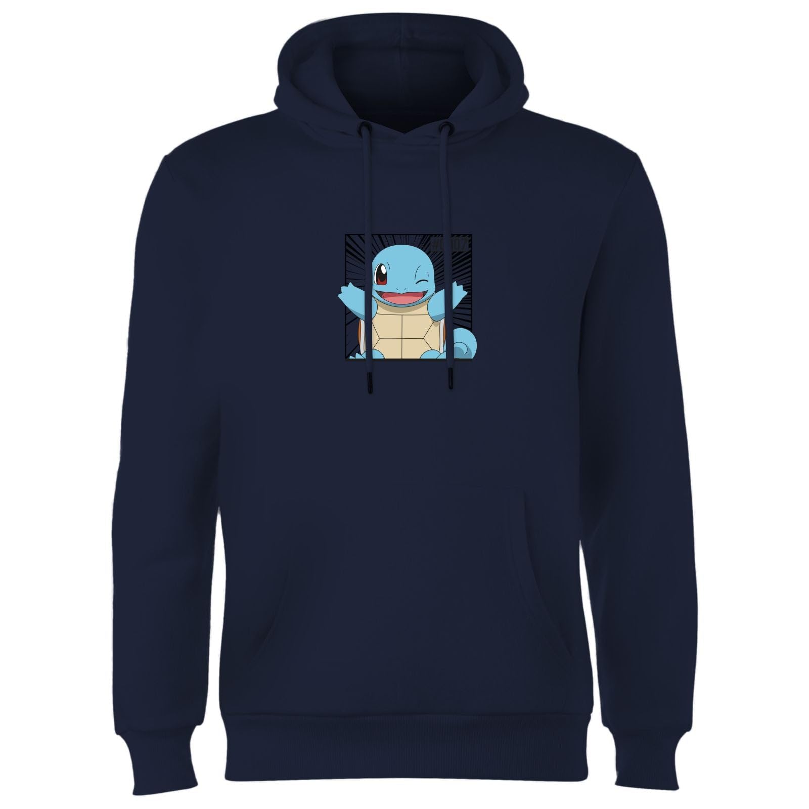 Zavvi Pokémon Pokédex Squirtle #0007 Hoodie - Navy M
