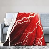 Tissu de haute qualité : cette couverture est fabriquée en flanelle anti-boulochage de haute qualité, qui ne bouloche pas, a une bonne résistance aux plis, est chaude et douce pour la peau.