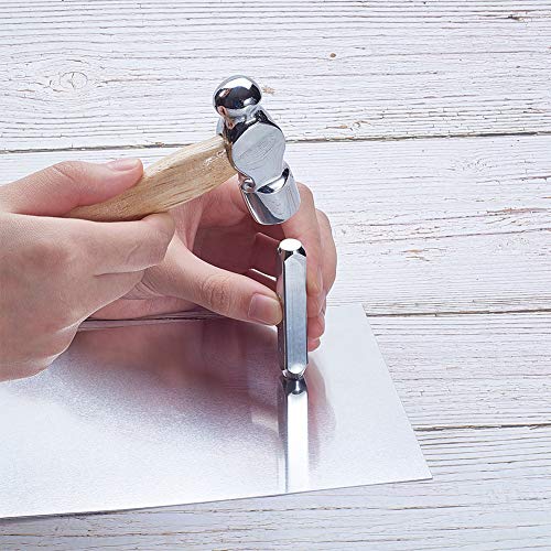 BENECREAT 10 STKS 18x13 cm Aluminium Panel Plaat met Beschermende Film Zilver Aluminium Oefenbladen voor Sieraden Maken… - Image 7