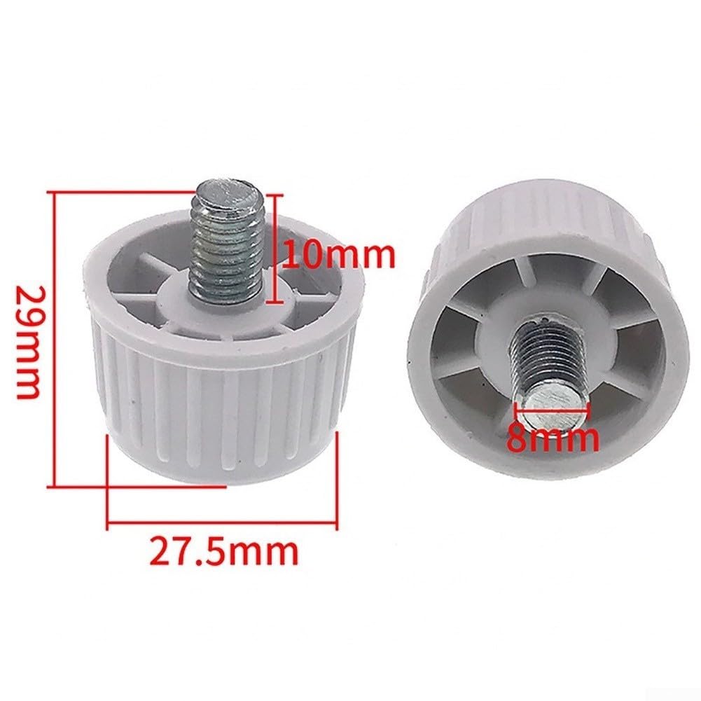 4PCS Patas Ajustables Lavadora 29mm Antideslizantes