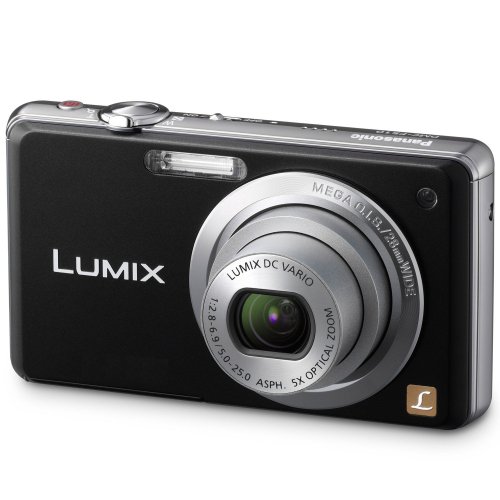 Panasonic LUMIX DMC-FS11EG-K Digitalkamera (14 Megapixel, 5-fach opt. Zoom, 6,86 cm Display, Bildstabilisator) schwarz – Bild 4