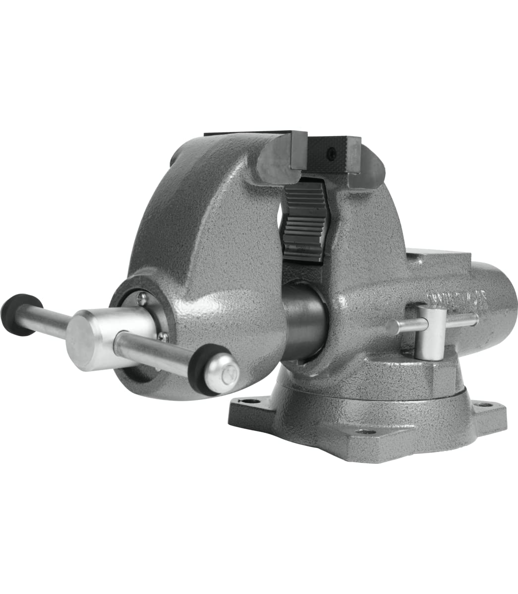 Wilton Pipe & Bench Vise, 3-1/2" Jaw Width, 5" Max Jaw Opening, 4-1/2" Throat (Model C-0)