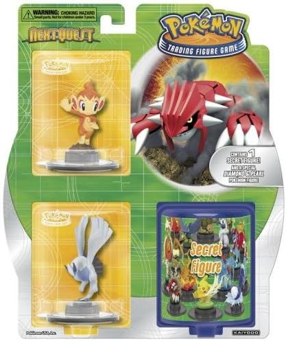 Pokemon Trading Figure Game NextQuest 3 Figure Booster (3 Random Figures)