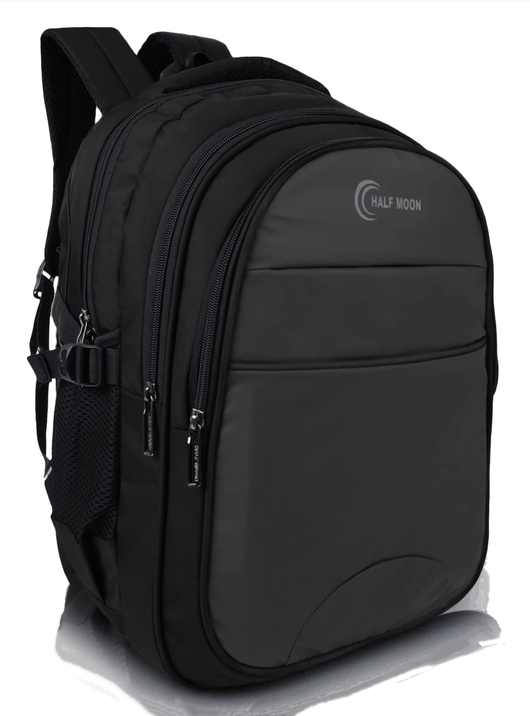 Half Moon Maverick 35L Unisex Spacious School/Laptop Backpack/College/Office Travel Backpack for Men Women Boys & Girls with 15.6 inch Padded Laptop Compartment, Multiple Pockets & Rain Cover (Black) (B0C16VZCK7) Amazon Price History, Amazon Price Tracker