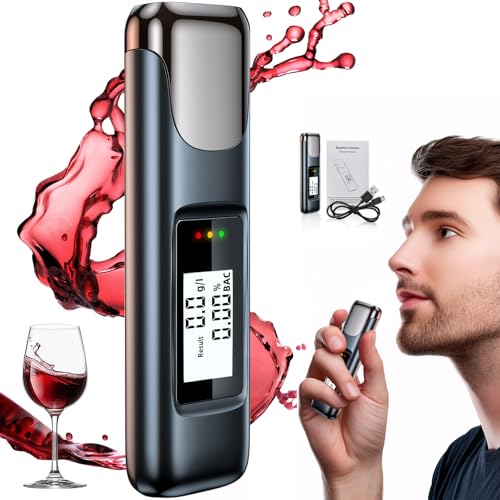 Etilometro Portatile Professionale - Alcol Test Senza Boccaglio Con Display LCD - Foto 7